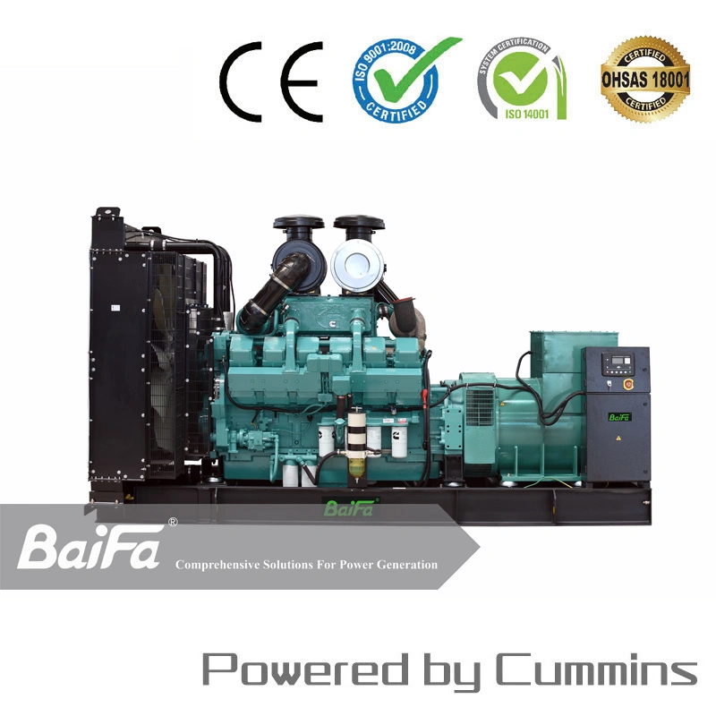 بايفا باور 1000kVA مولد ديزل مع كمنز Kta38-G2b مورد مجموعة مولدات