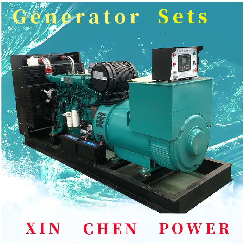 30kw100kw800kw1200kw طاقة احتياطية طارئة 380V مجموعة مولدات ديزل ويشاي بدون فرش نحاسي
