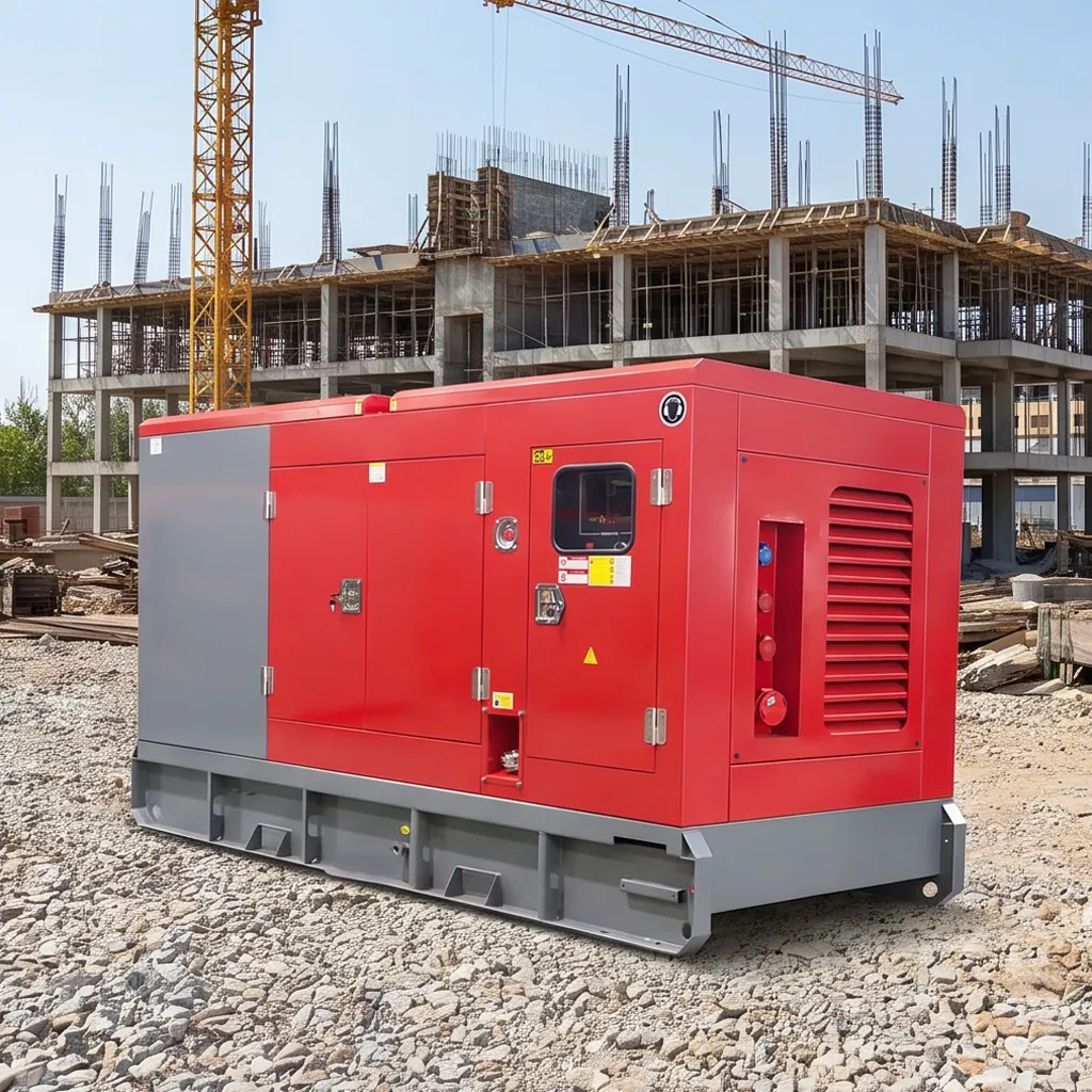 مولد ديزل صديق للبيئة منخفض الضوضاء 30kVA مزود بمحرك معتمد من CE و ISO