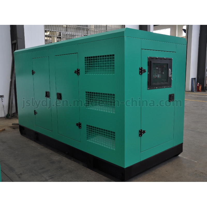مولد ديزل ثابت وموثوق بقوة 180kw/225kVA, 500kVA, 1000kVA, مزود طاقة احتياطي 50Hz/60Hz, ثلاثي الطور/صامت منخفض الضوضاء عازل للصوت