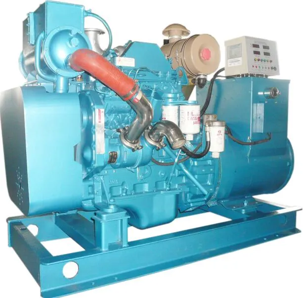 350kw مولد ديزل رئيسي بحري من كامينز مع Kta19-Dm محرك للسفينة