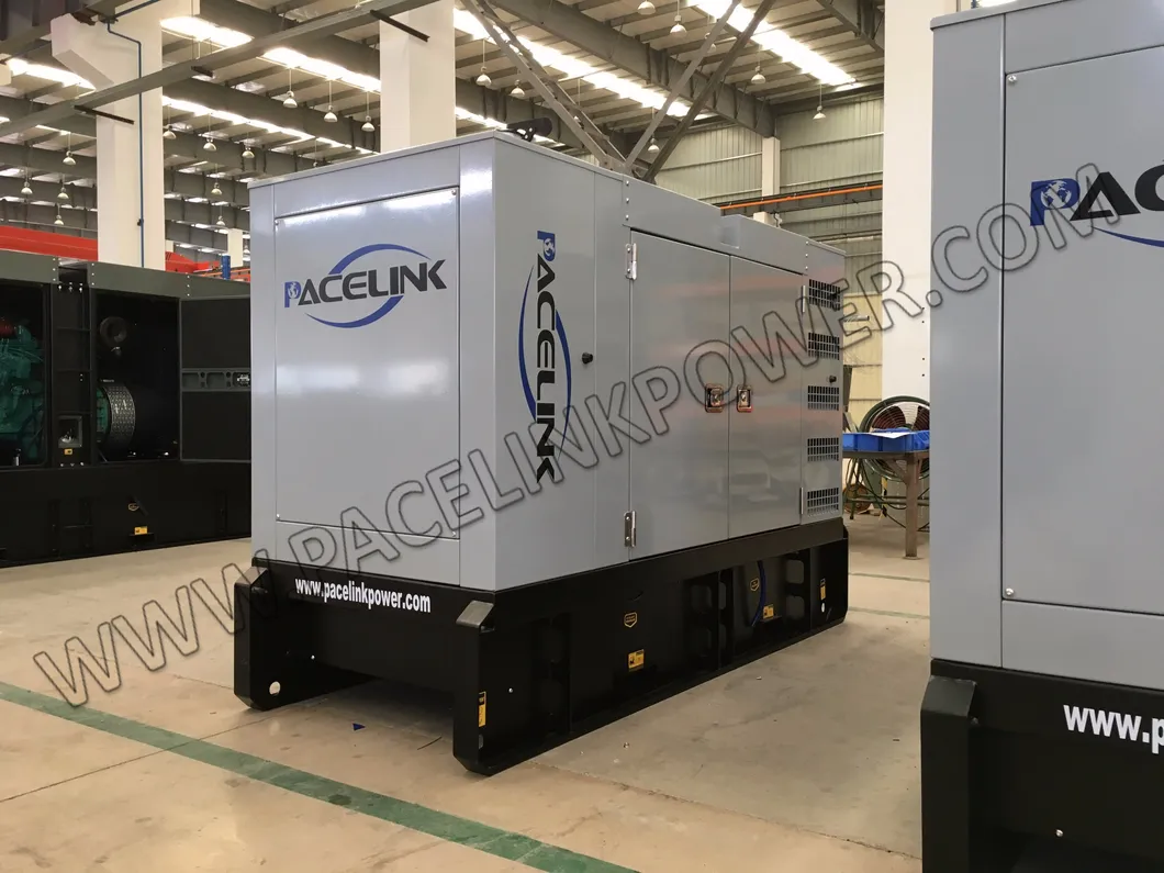 48kw مجموعة مولدات ديزل صامتة تعمل بمحرك كامينز مع شهادة CE/ISO