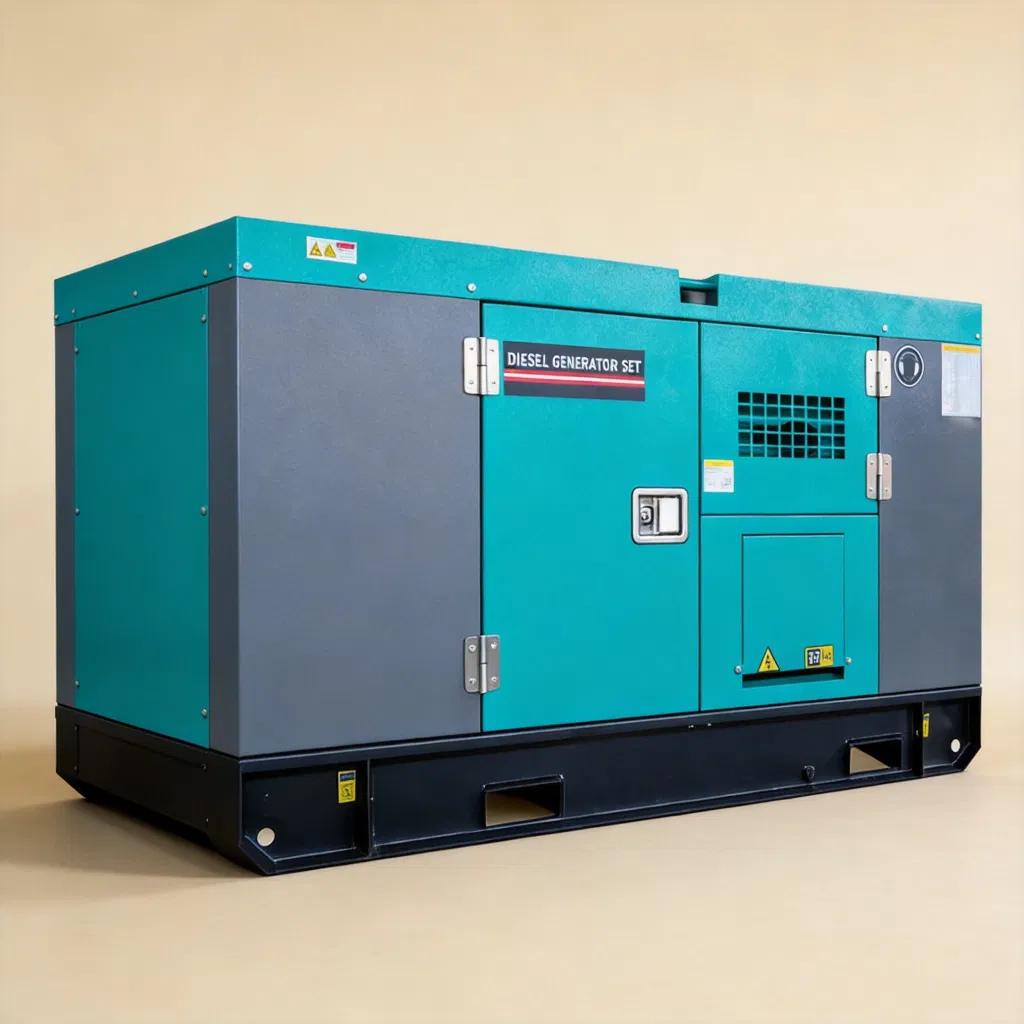 Trailer Mounted Silent Diesel Generator 100kVA-300kVA Mobile Field Power System