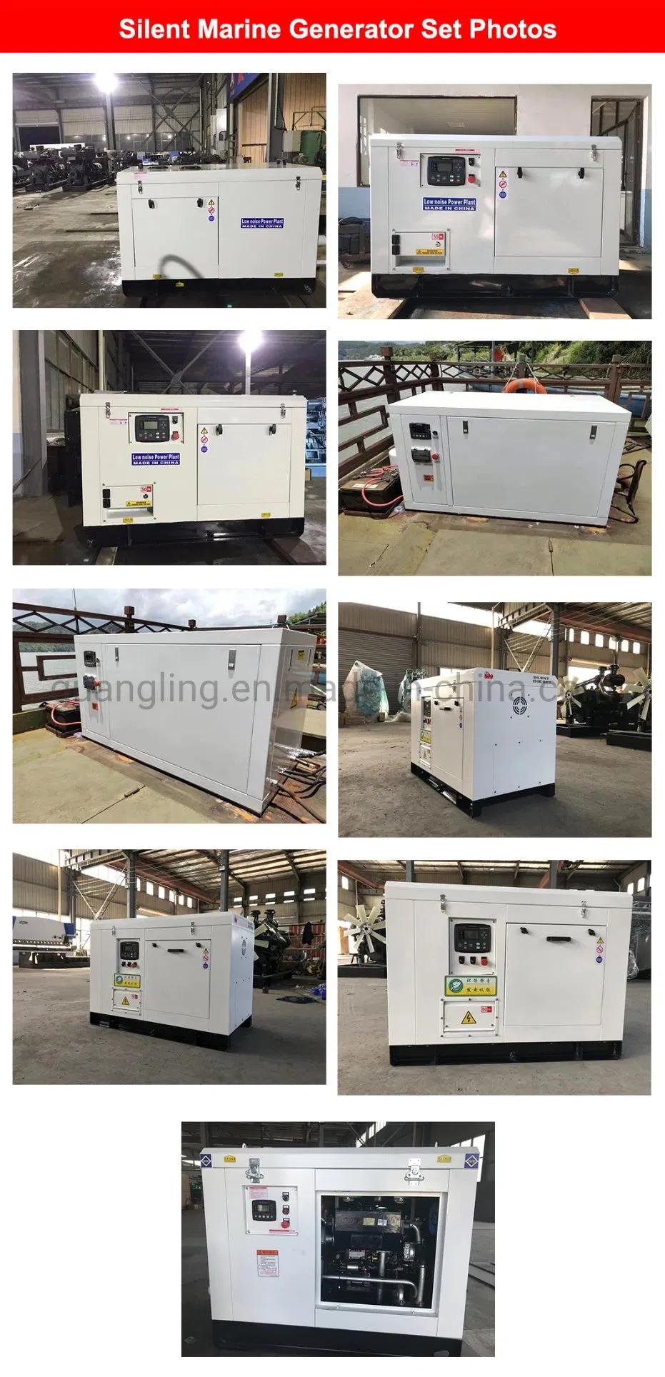 3kVA 3.5kVA 4kVA 5kVA 5.5kVA 6kVA 6.5kVA 7kVA 7.5kVA 8kVA 8.5kVA 10kVA 12 كيلو فولت أمبير 15kVA 20kVA 25kVA 30ka قائمة أسعار مولدات الديزل البحرية الصامتة المبردة بالماء البحري
