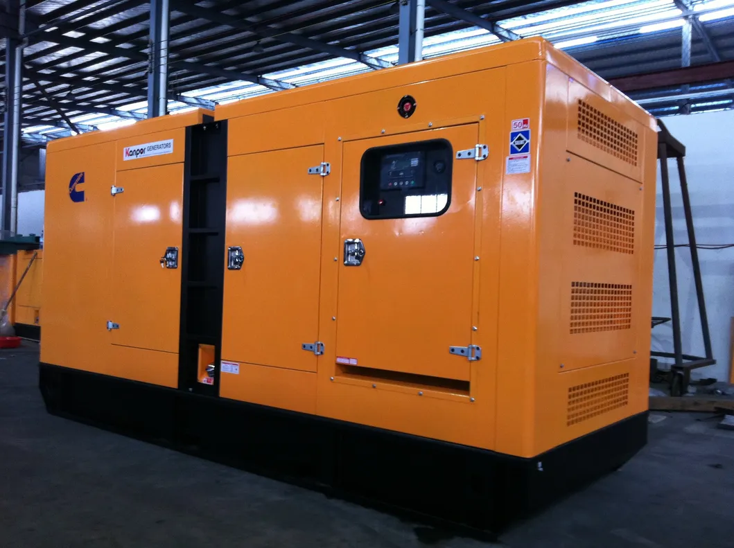 مولد ديزل صامت من كامينز 250kVA 150kVA 100kVA للبيع منخفض الضوضاء