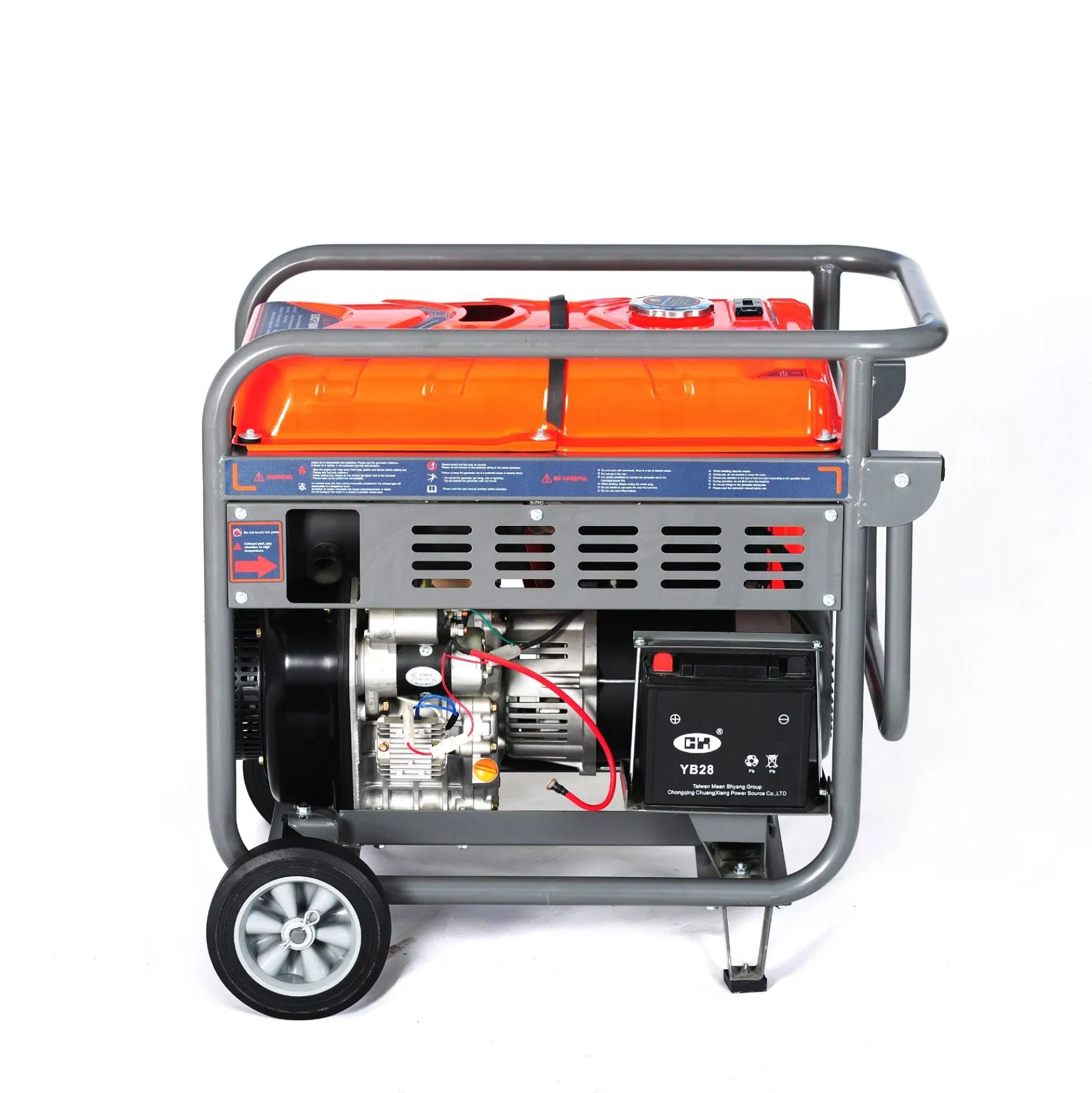 مولد ديزل محمول مدمج لاحتياجات الطاقة الاحتياطية الطارئة 6kw 8kw 9kw 10kVA 15kVA