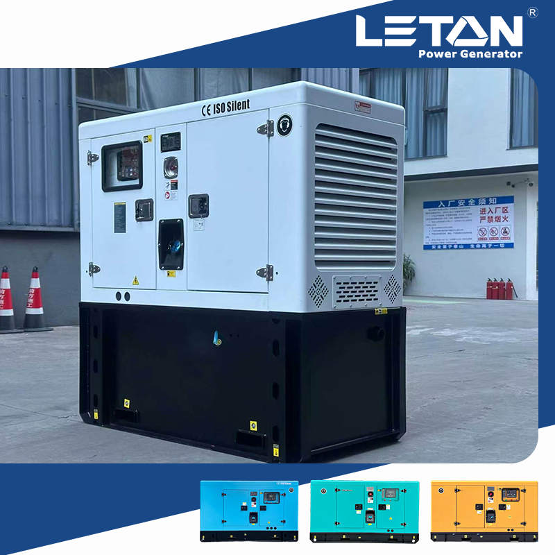 مجموعة مولدات ديزل من ليطون ماين باور 15kw, 20kVA, 20kw، مبردة بالماء، صامتة، 50Hz مجموعة مولدات ATS