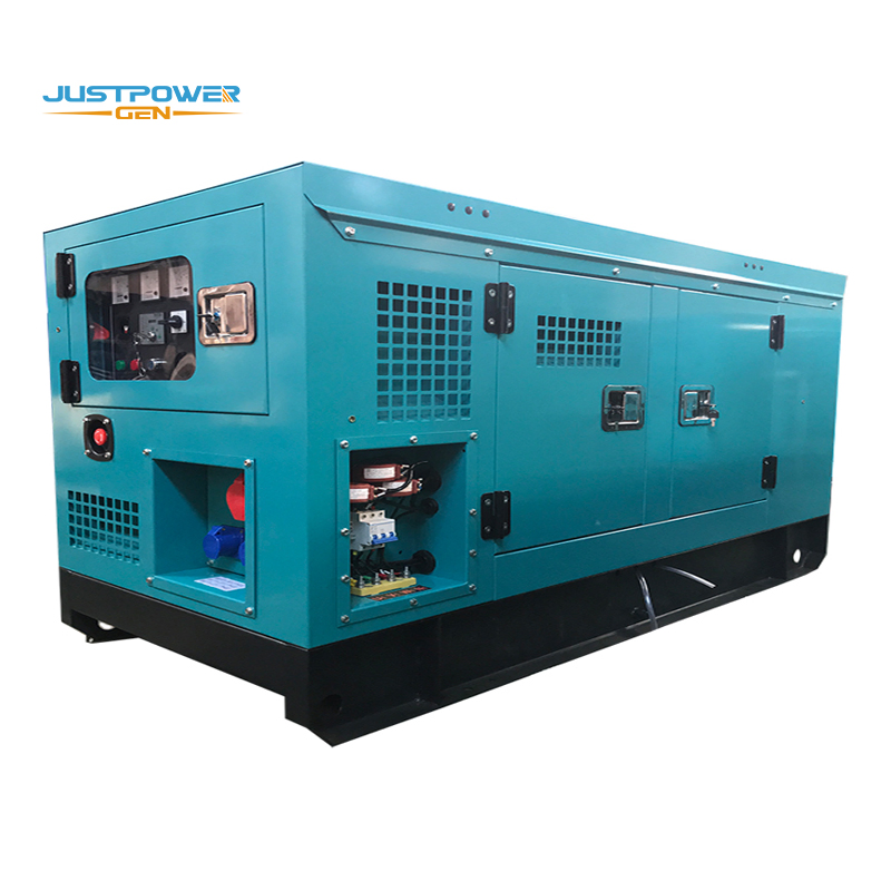 30kVA مولد ديزل صامت بنك فندق متجر ضوضاء منخفضة هيكل مدمج وقود منخفض بواسطة ويشاى بودوان مولدات كهربائية
