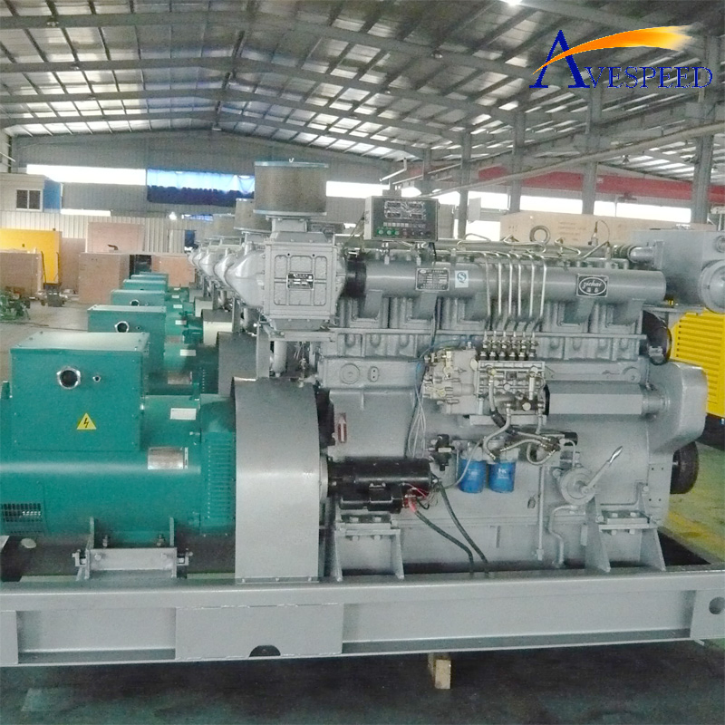 100kw مجموعة مولدات الديزل البحرية المساعدة لسفينة صيد المحيط