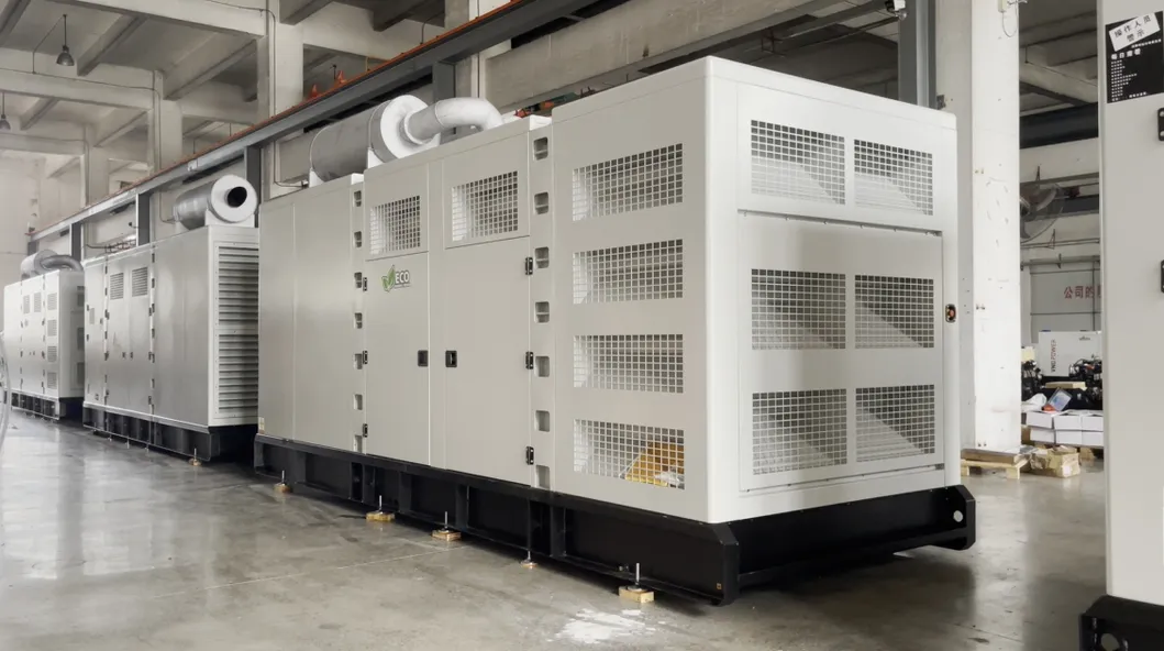 800-1500kw مولد ديزل ذكي مع لوحة فشل الشبكة التلقائي لمركز البيانات للطوارئ