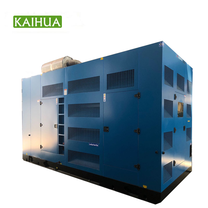 مولد ديزل كمنز مجموعة كهربائية حاكم كهربائي 1000kVA/800kw صامت مظلة