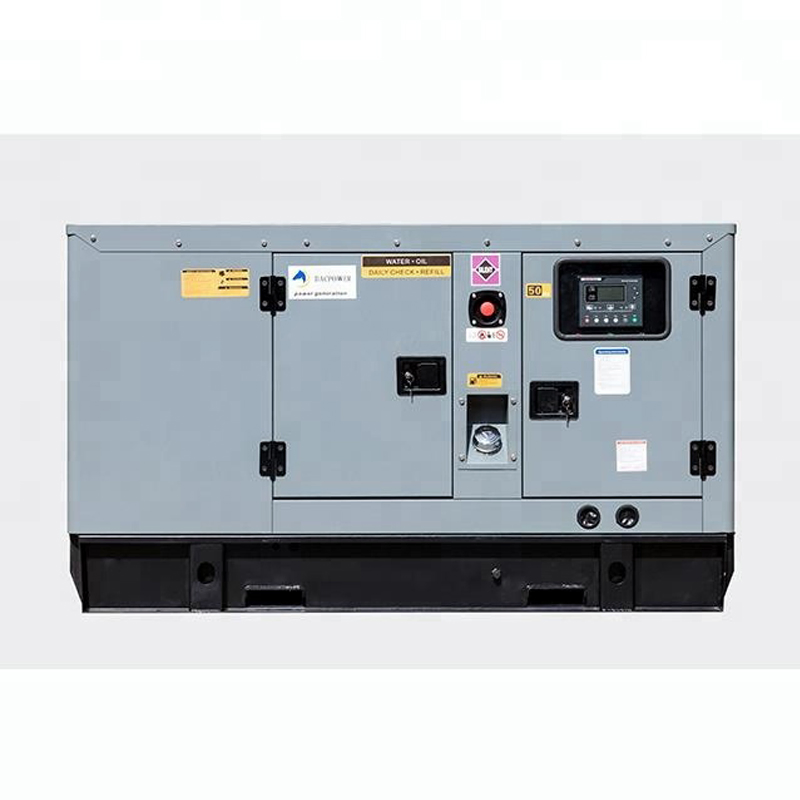 محرك صديق للبيئة 100kw مستوى 3 معيار الانبعاثات مجموعة مولدات ديزل صناعية مثبتة على منصة في مستودع الطاقة