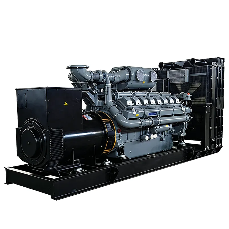 مولد ديزل رئيسي ثقيل الاستخدام صناعي 720kw 900kVA 3phase صامت