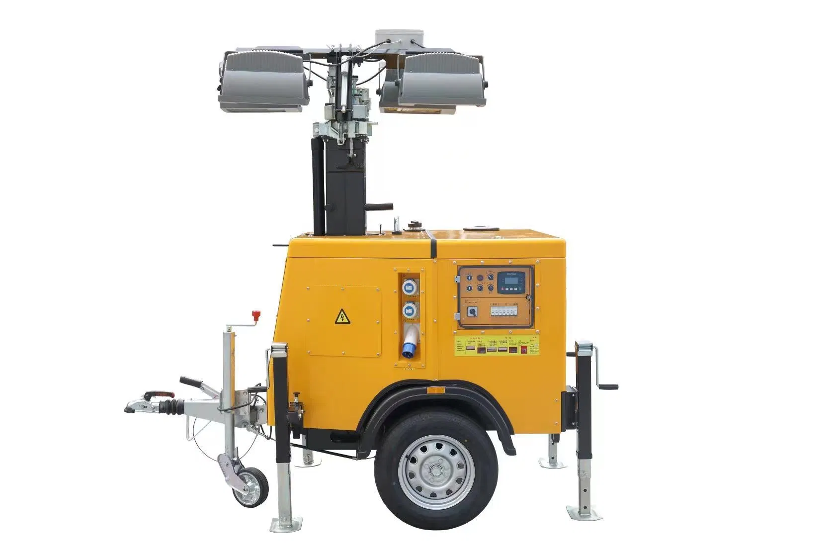 مولد متنقل للري وتصريف المياه ومضخة إضاءة 50kw/100kw/150kw/200kw مولد ديزل عازل للصوت حسب كينز/كوم مينز محرك يوتشاي ويشاي ريكاردو