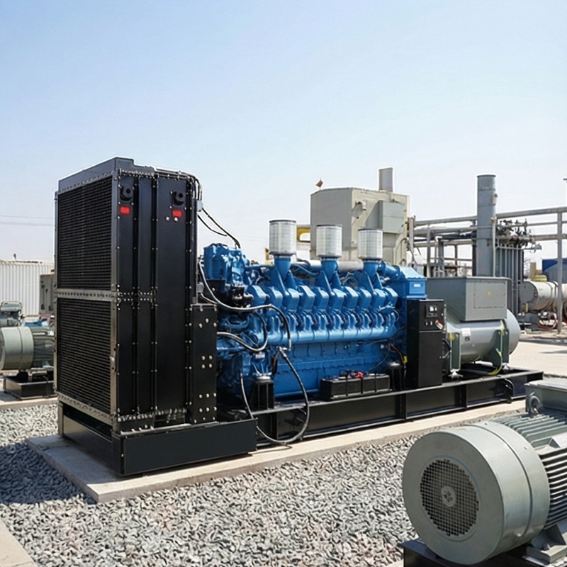 مولد بحري ديزل صامت مع محرك متو 2250kVA