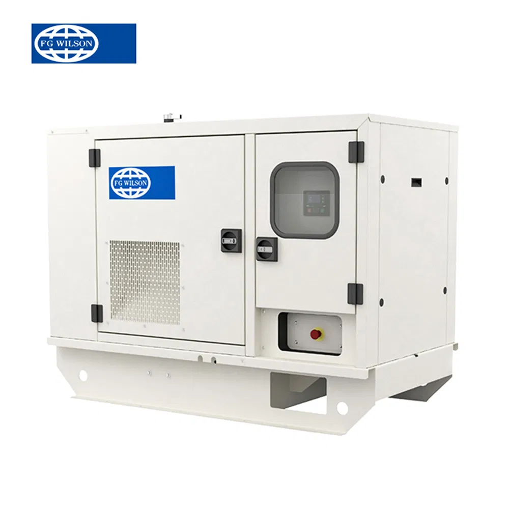 مجموعة مولدات الديزل المغلقة الصامتة من ويلسون 16.5kVA/13.2kw للطاقة الرئيسية للتشغيل المستمر
