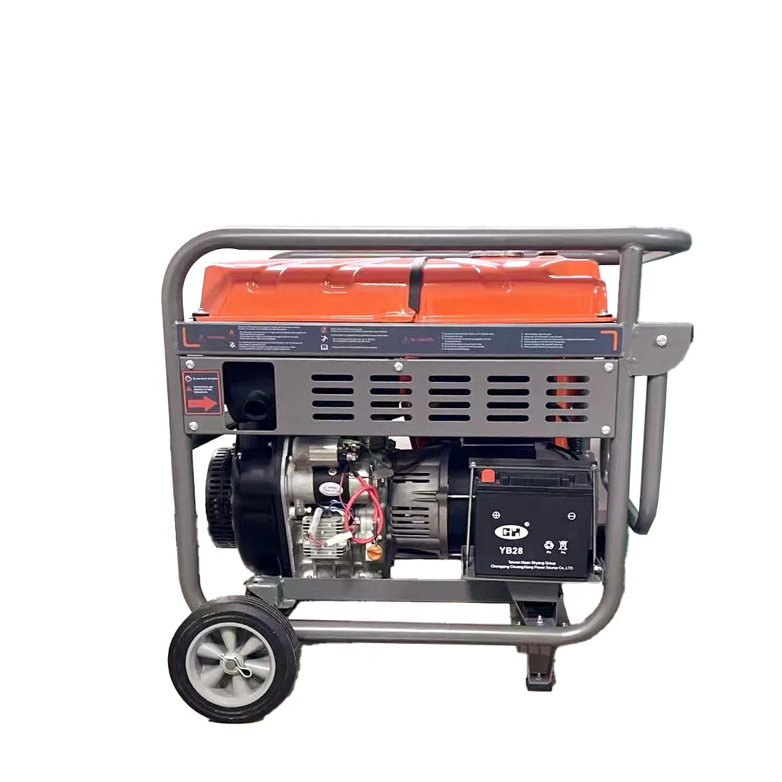 مولد ديزل محمول مدمج لاحتياجات الطاقة الاحتياطية الطارئة 6kw 8kw 9kw 10kVA 15kVA