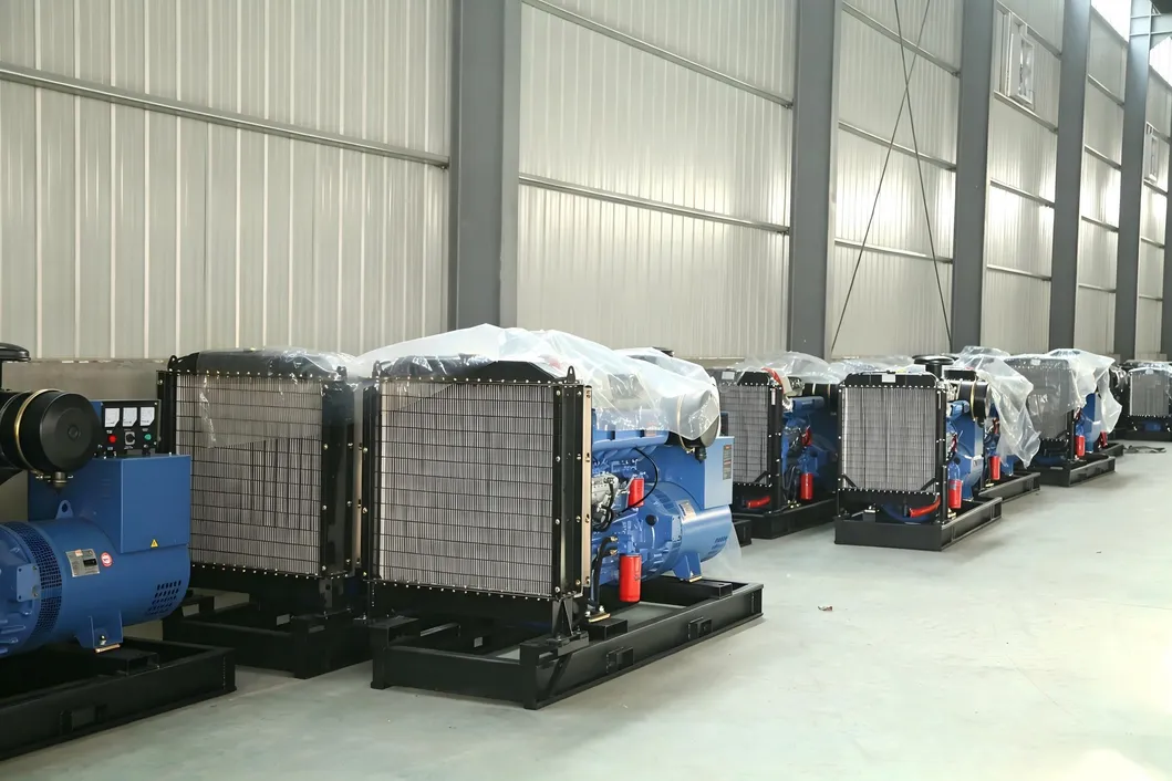 450kw 6 مجموعة مولدات ديزل مبردة بالماء 625kVA نوع مقطورة مفتوحة وصامتة للطاقة الاحتياطية الصناعية