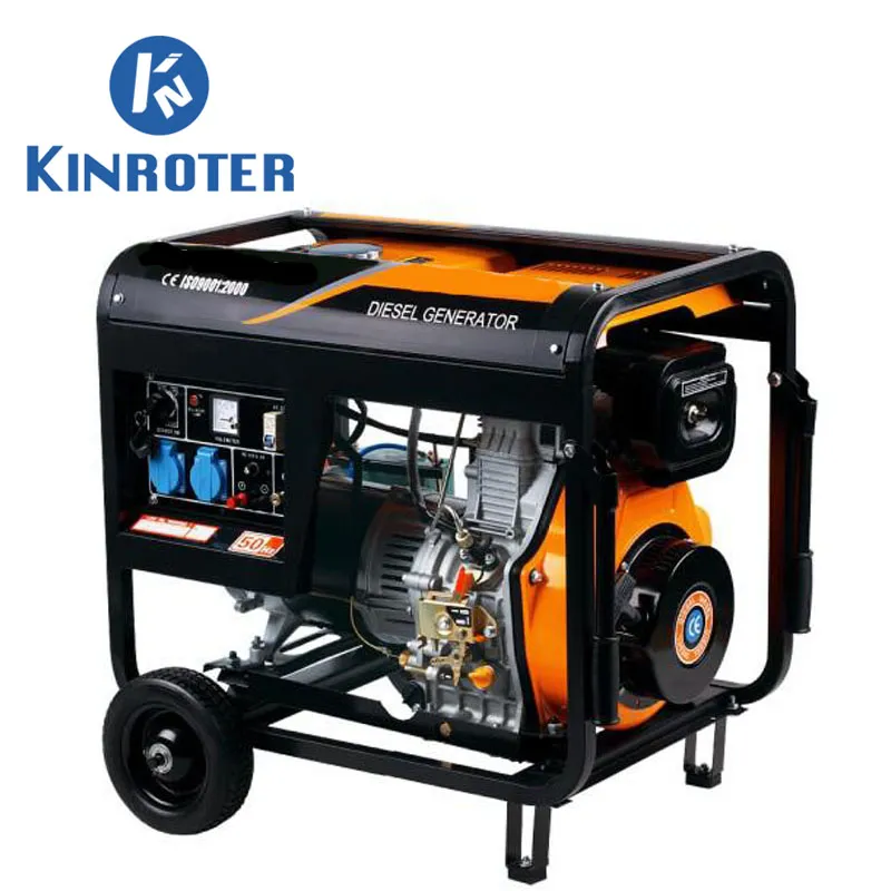 مولدات ديزل مدمجة وصامتة تعمل بالتبريد بالهواء 3kw-15kw للاستخدام السكني والتجاري