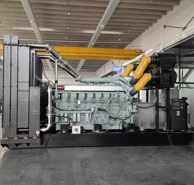 مجموعة مولدات ديزل مزدوجة الوقود صديقة للبيئة 50/60Hz