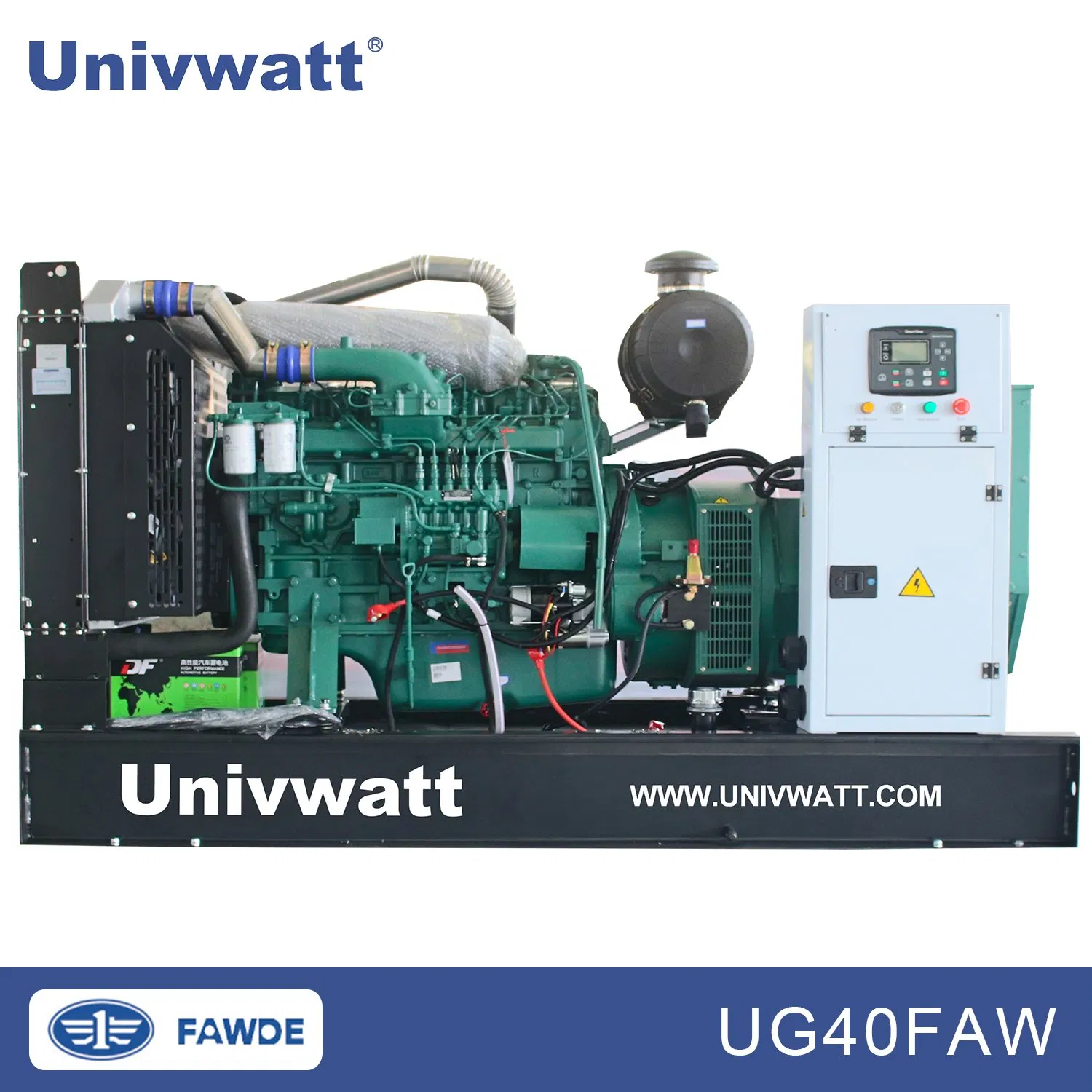 32kw / 40kVA فاويد 3 مرحلة مستمرة نوع مفتوح مجموعة مولد الديزل