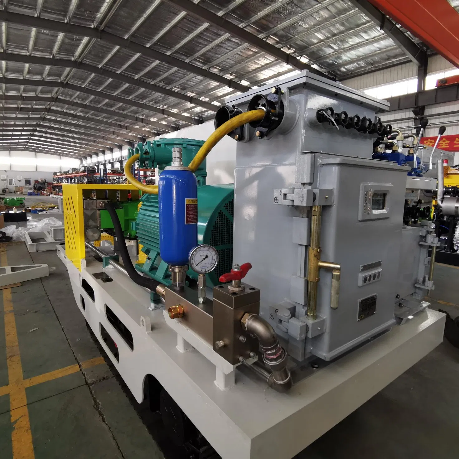 110kw 500lpm 140bar High Pressure Industrial Descaling Equipment