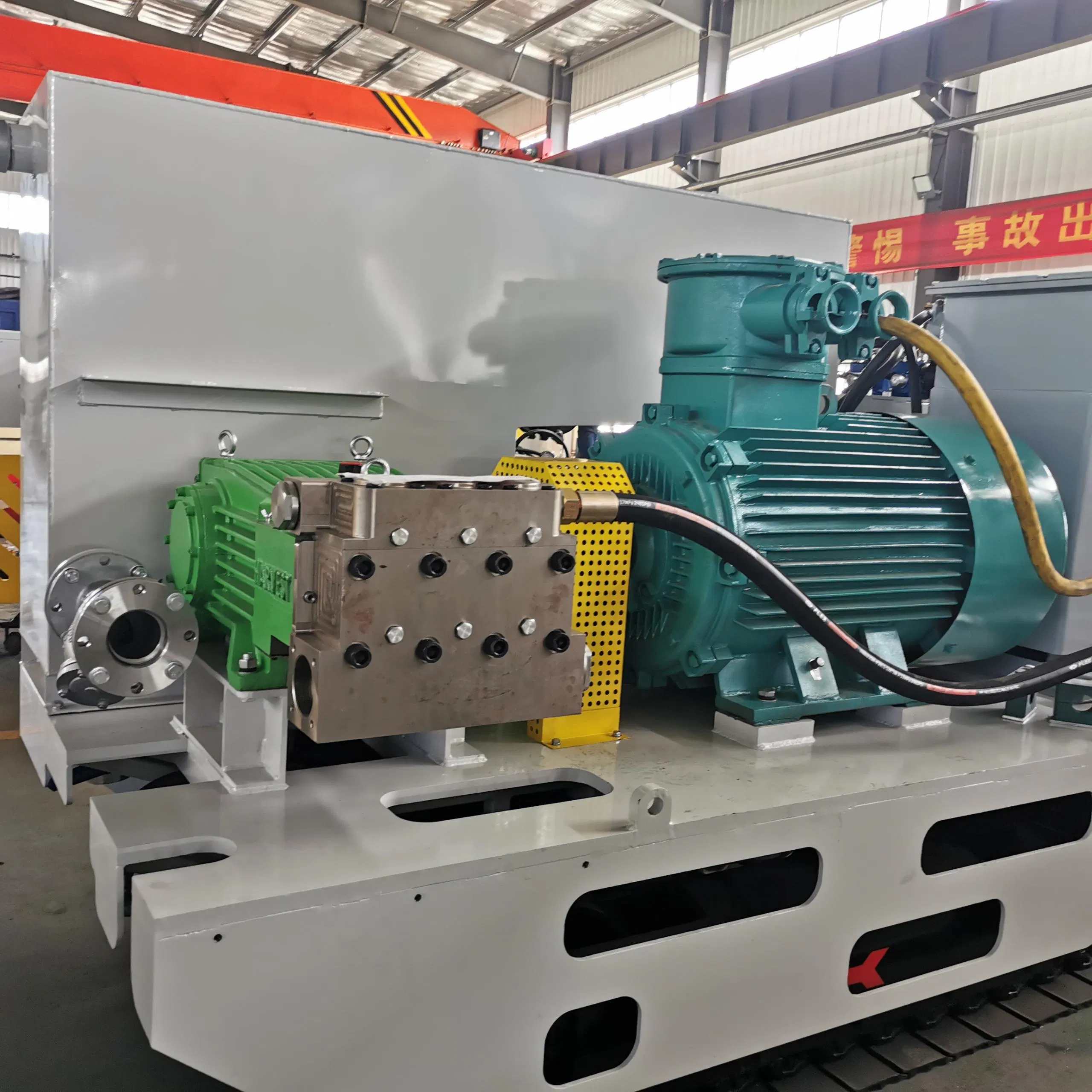 500lpm 110kw High Flow High Pressure Cold Water Cleaning Equipment