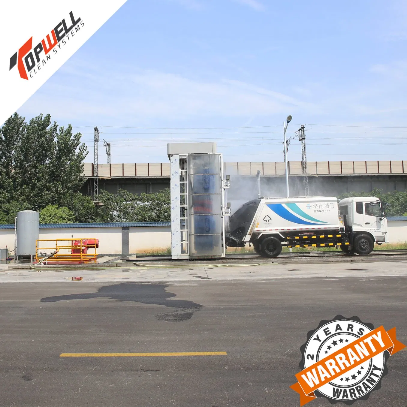 Fully Automated Custom Cleaning Solutions for Commercial Vehicles, Truck Wash Systems