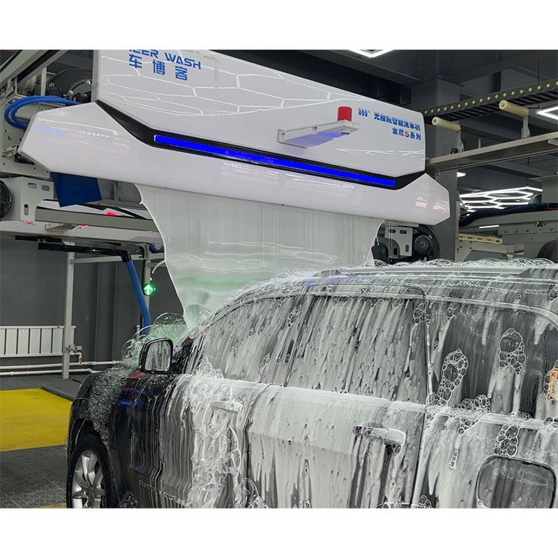 Commercial Touchless Precision Vehicle Cleaning Equipment Self-Operating Car Wash Station