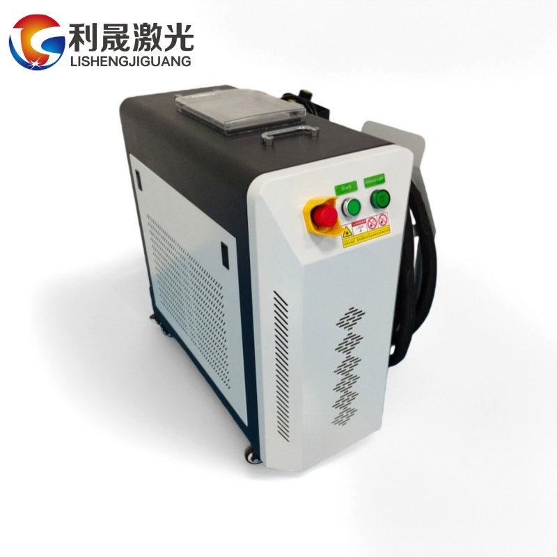 300W Fully Integrated Laser Cleaning System for Railway Vehicle Body