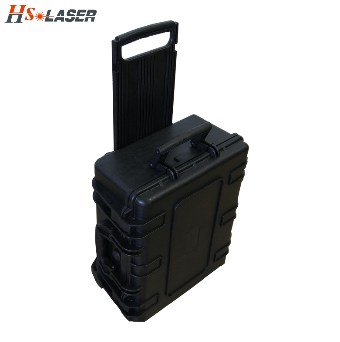 Mobile Compact Laser Cleaning System 300W 200W for Chemical Plant Pipeline Maintenance