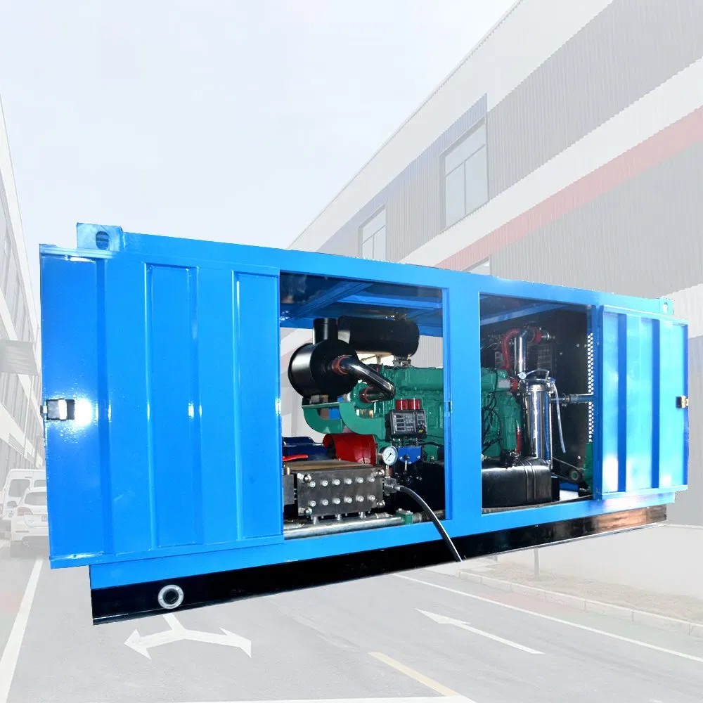 1200bar Industrial High Pressure Pipe Cleaning System