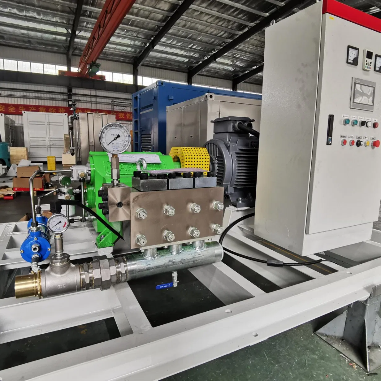 510lpm High Pressure Plunger Equipment for Industrial Cleaning and Descaling