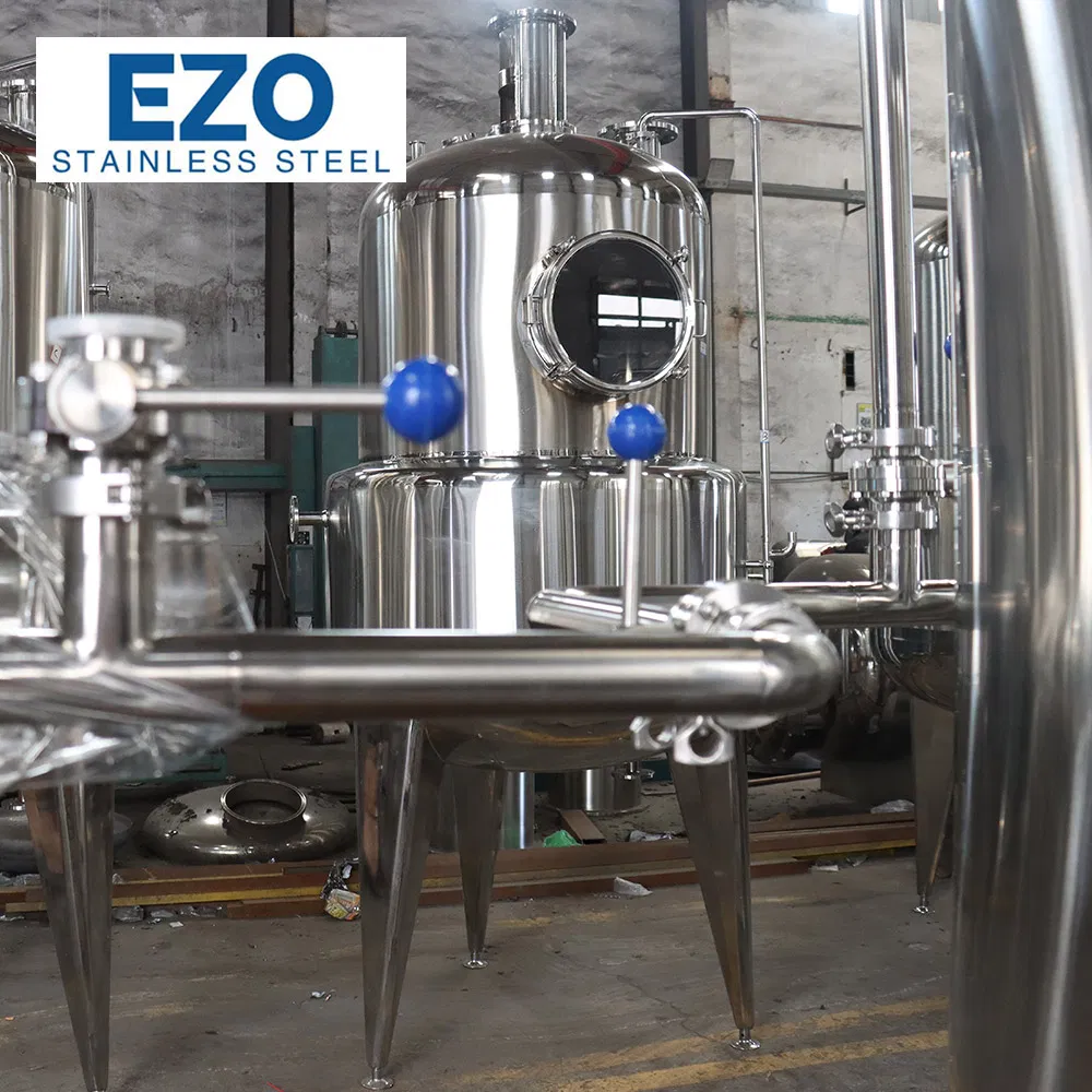 Stainless Steel Various Size Online 3 Tanks Automatic CIP Washing Cleaning System