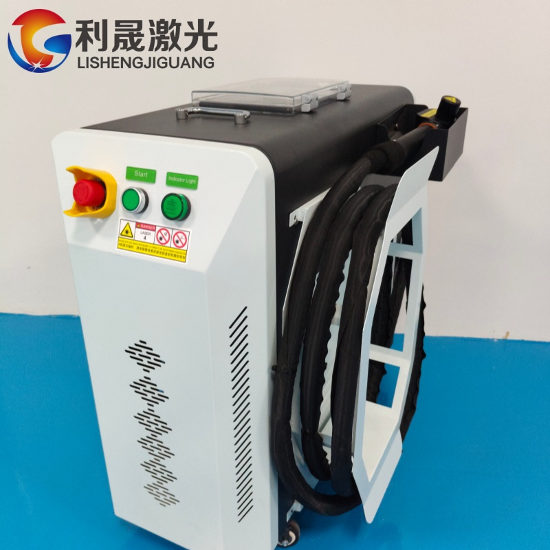 300W Fully Integrated Laser Cleaning System for Railway Vehicle Body