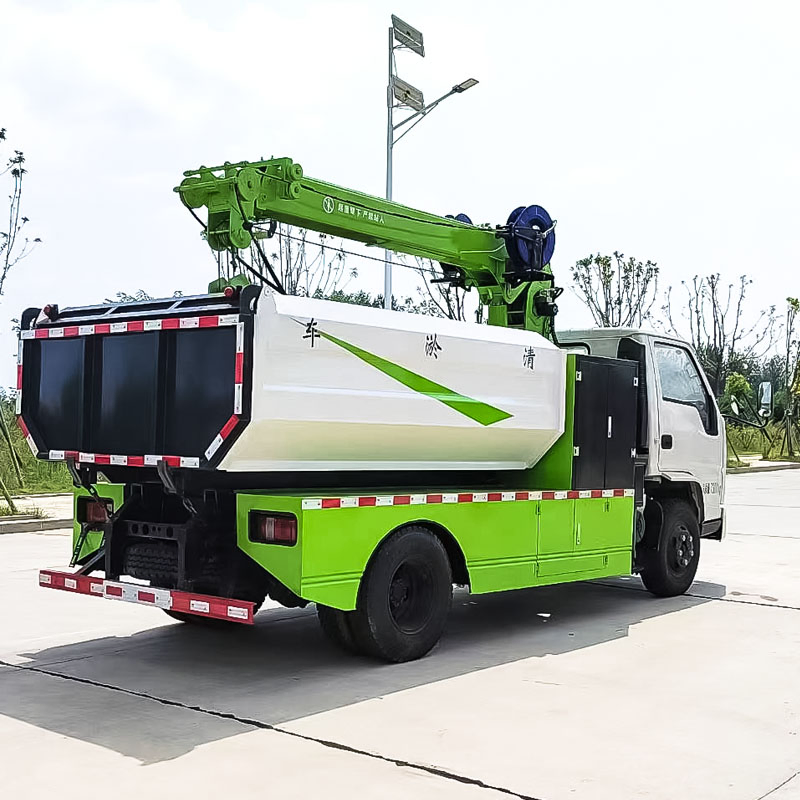 3360 mm Wheelbase Dredger with ABS System for Septic Tank and Biogas Digester Maintenance