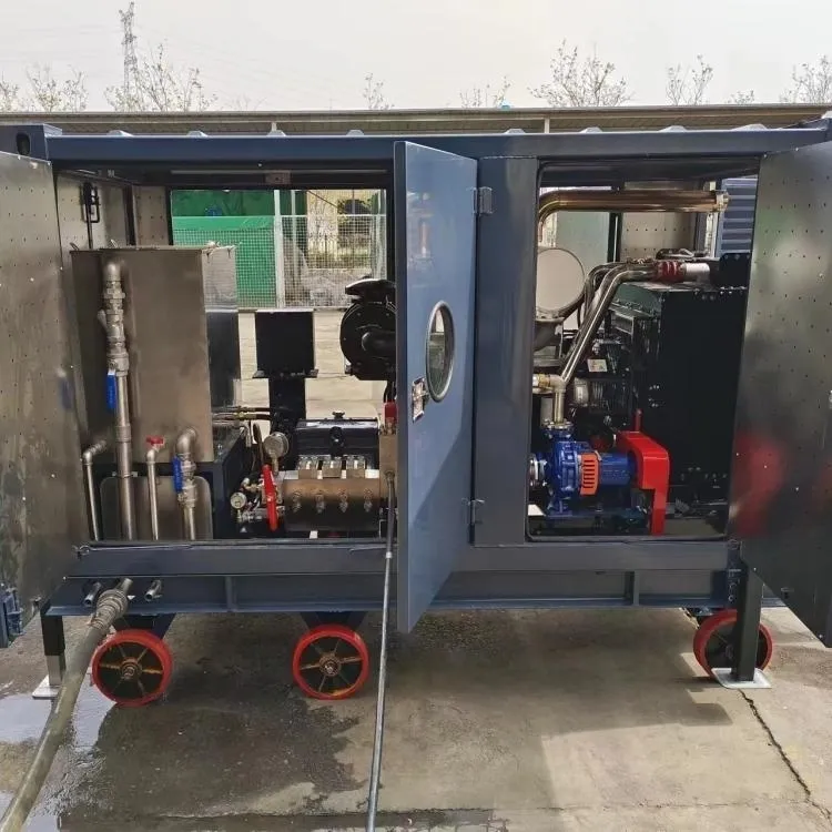 Medium-Pressure Cleaning Unit Water Jetting Machine Hydro Blast System For Rust Paint Removal Sewer Pipe Tank Cleaning