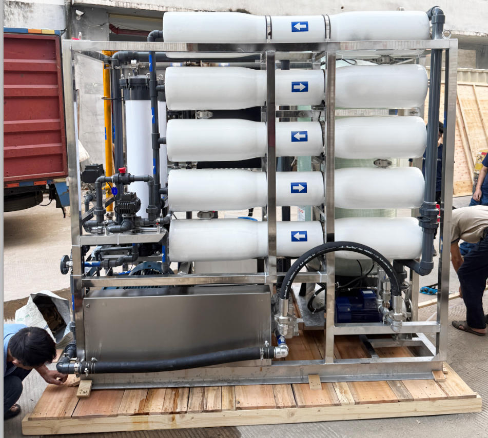 Reverse Osmosis RO Borehole Well Seawater Salt Sea Water Desalination System
