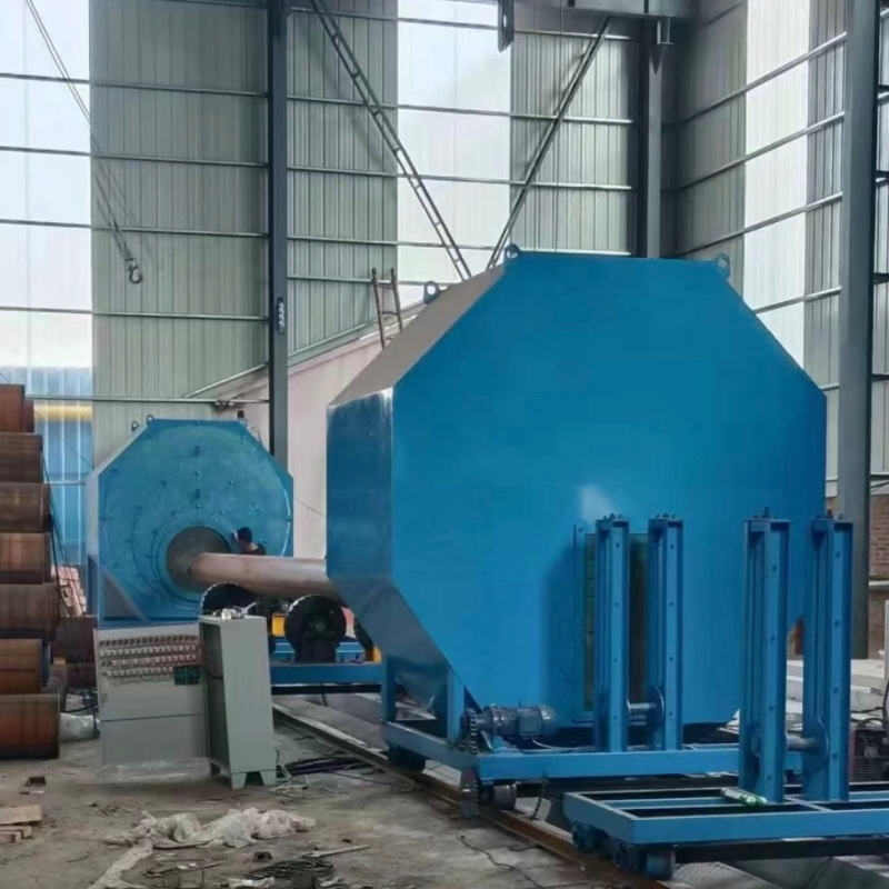 Gw Type Pipeline External Wall High-Power Shot Blasting Cleaning Equipment