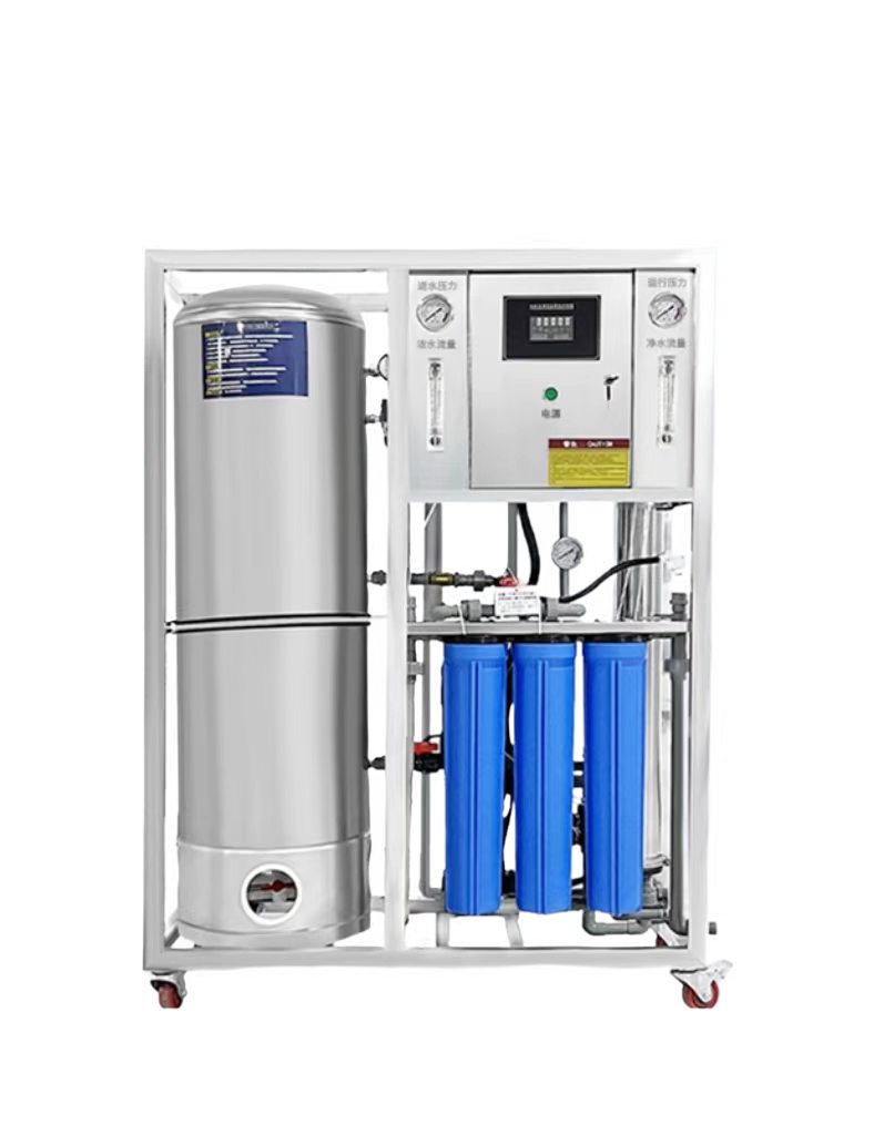 Large Industrial RO Water Treatment Equipment with Fiberglass Design