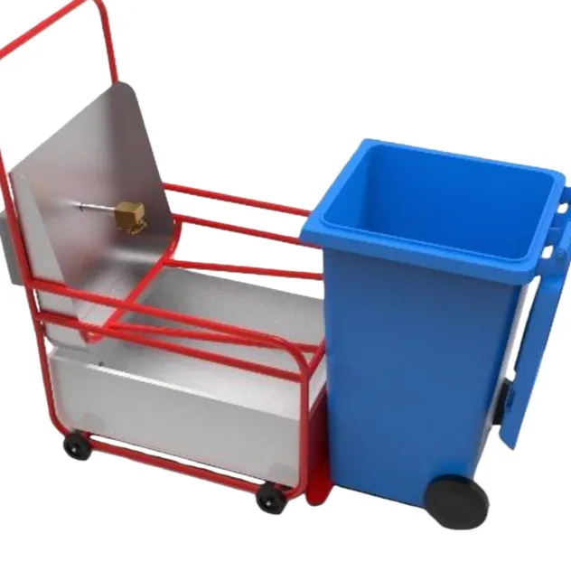 Trash Bin Cleaning Machine 1