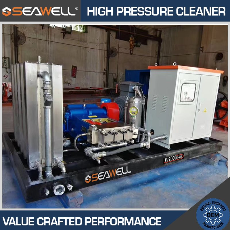 High Strength Seawell Sw-40 Sw-100 Sw-200 40MPa 100MPa 200MPa High Pressure Washer Hot Water Pressure Washer Pressure Cleaning Pressure Washing Equipment