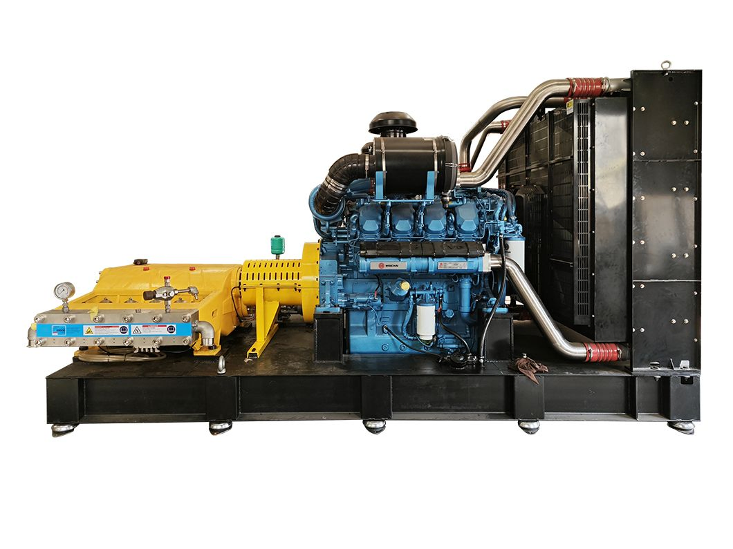 Diesel High Pressure Waterjet System for Ship Cleaning