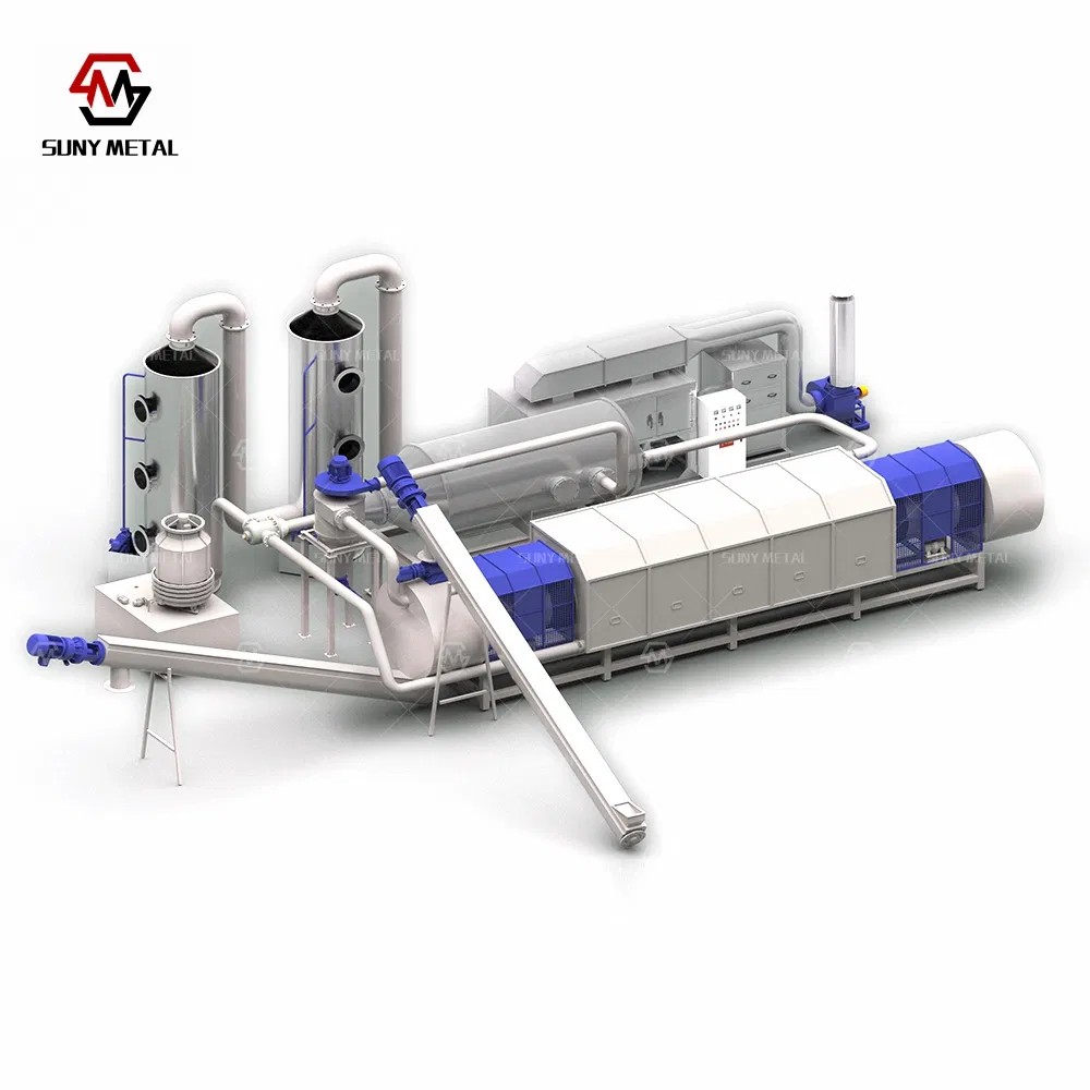 Heavy Duty Paint Cleaning Aluminum Ubc Cans Removing Equipment