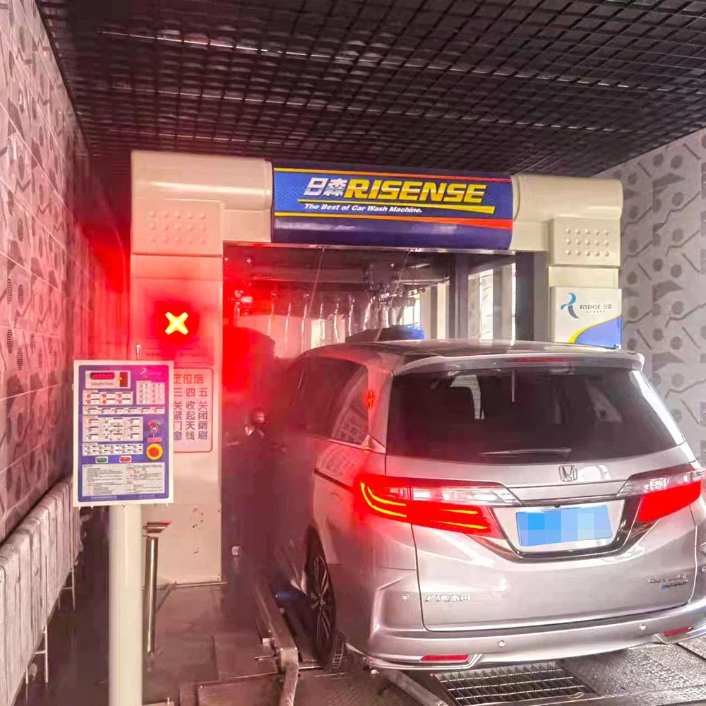 Advanced Vehicle Cleaning System with High-Tech Control Mechanisms