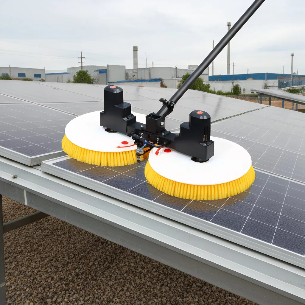 Robust Telescopic Cleaning Equipment for Effective Solar Panel Care