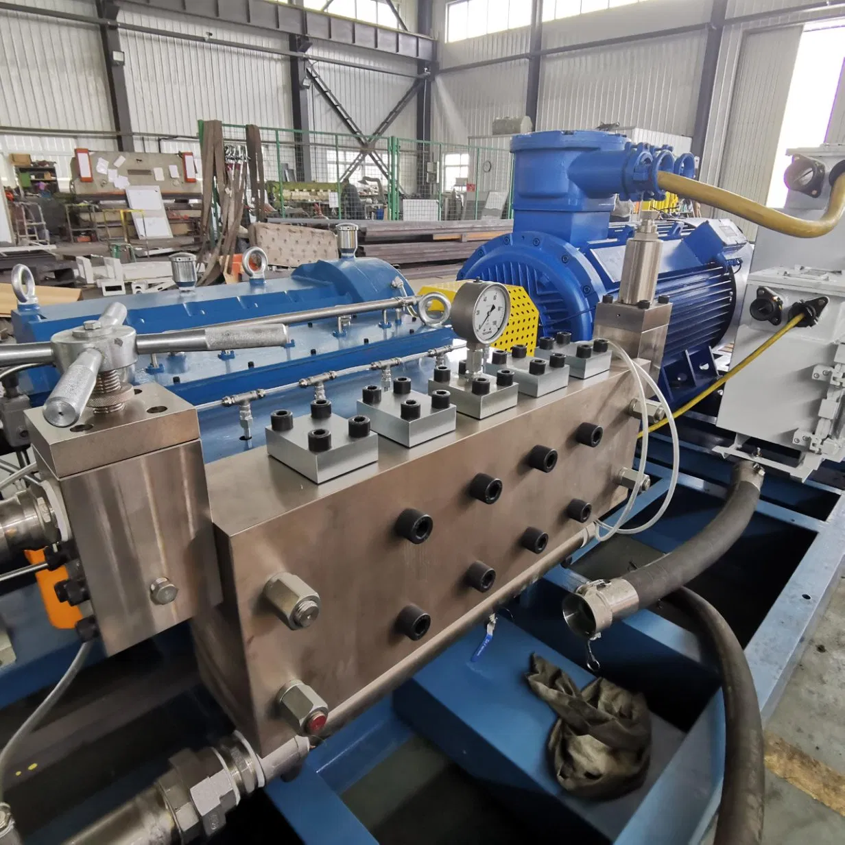 800bar 1030lpm High Pressure Waterjet Demolition System for Bridge Concrete