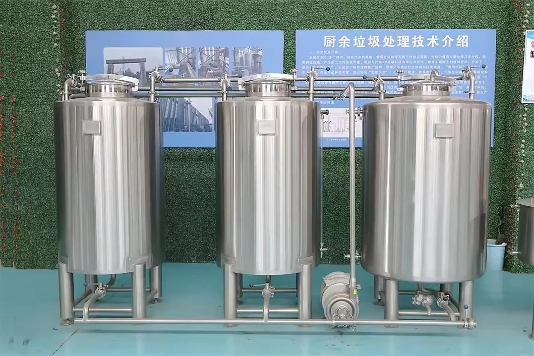 CIP cleaning tank system view 3