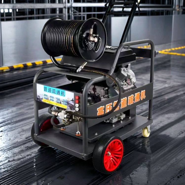 High Pressure 800bar Cleaning Equipment Pipeline Cleaner Drain Cleaners Pipe Cleaning Equipment