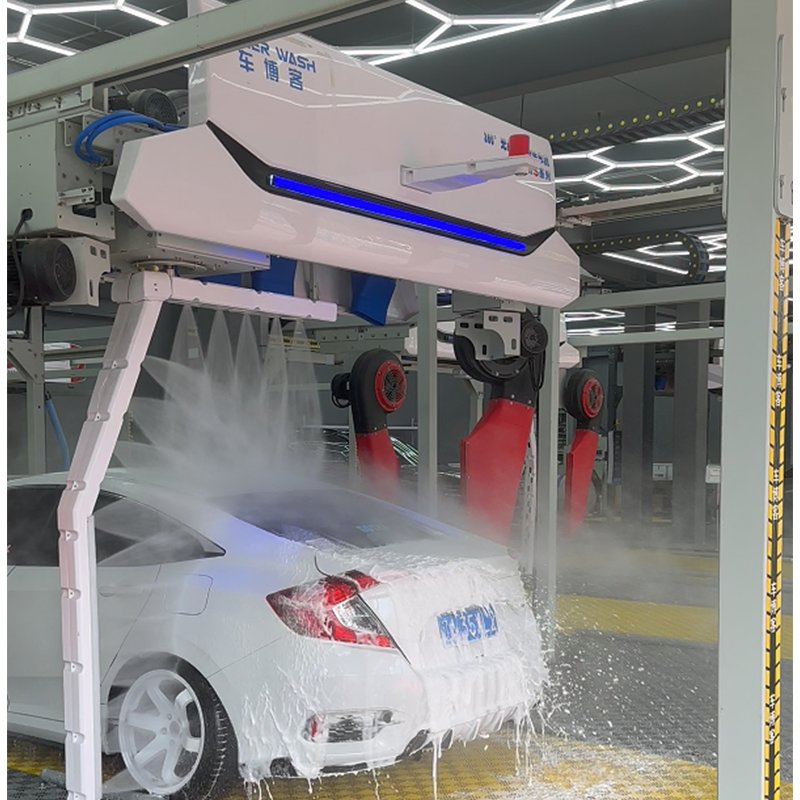Commercial Touchless Precision Vehicle Cleaning Equipment Self-Operating Car Wash Station